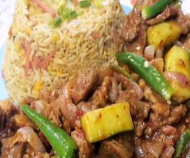 Beef Chilli Dry Fried Rice